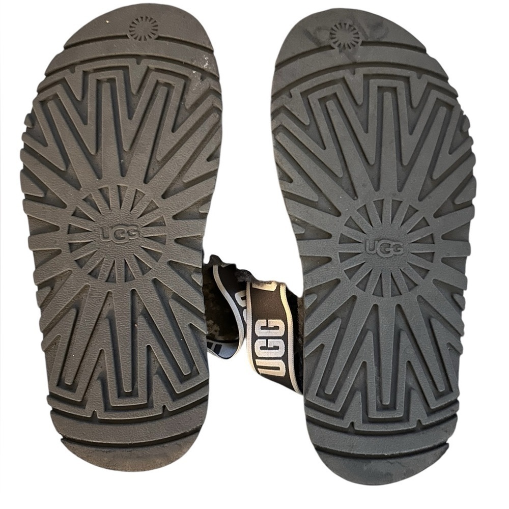 Authentic UGG® Women's Disco Slide Slippers Sandals Shoes Gray Size 7 - Picture 6 of 9